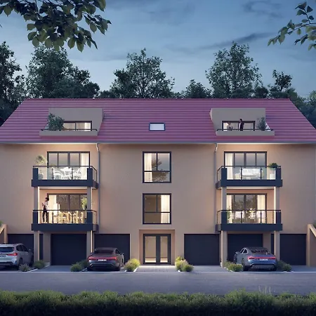 Malerischer Panoramablick Worgberg Apartmán Ingelfingen