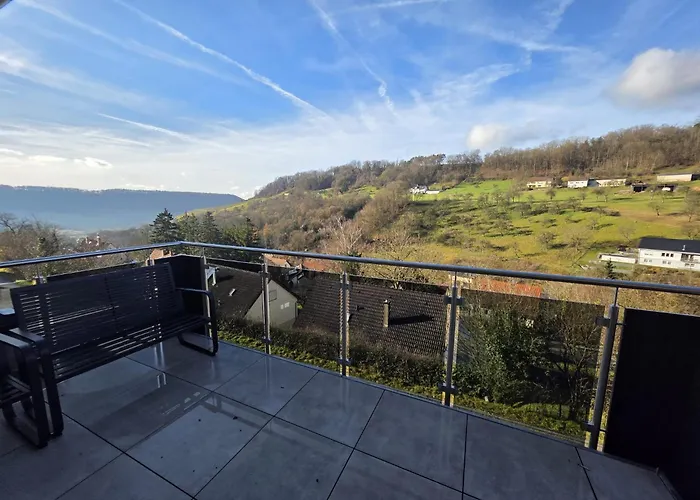 Malerischer Panoramablick Worgberg Ingelfingen