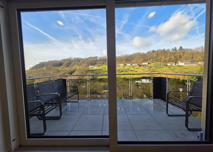 Malerischer Panoramablick Worgberg