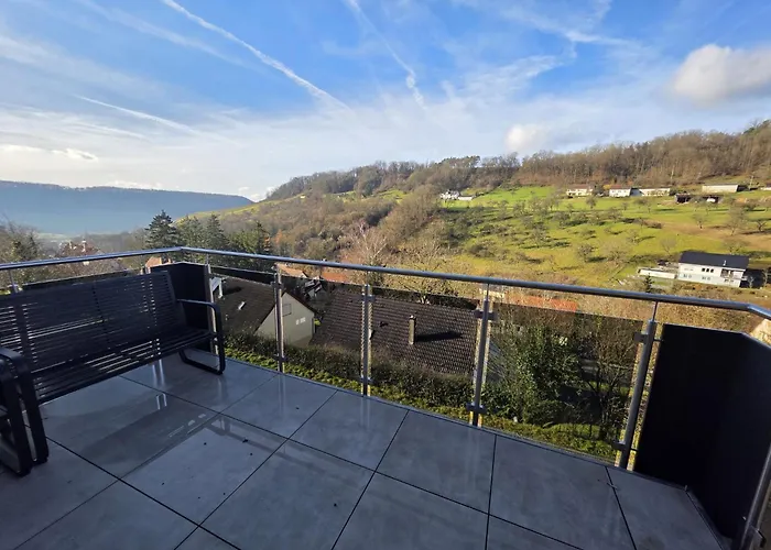 Malerischer Panoramablick Worgberg